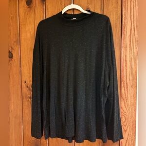 Terra & Sky Black Long Sleeve Tee